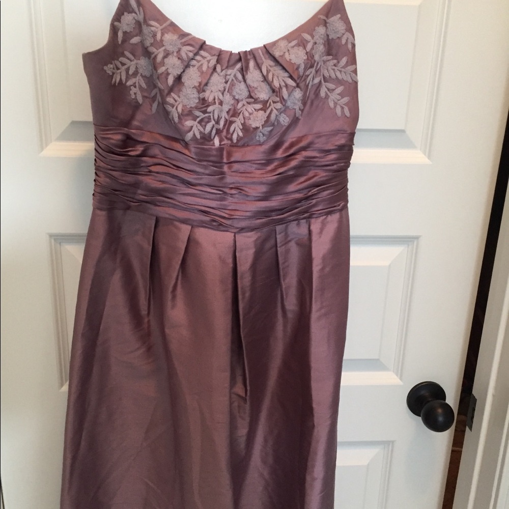Anne Klein silk gown, knee length size 8